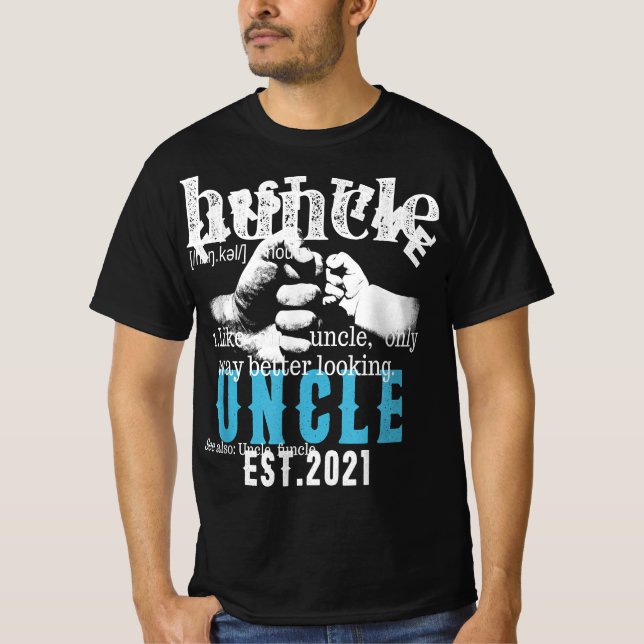 Mens Huncle Definition tee T-shirt (Framsida)