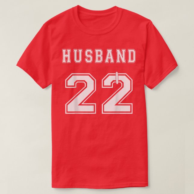 Mens Husband Wife Matching 2022 Engagement Party H T Shirt (Design framsida)