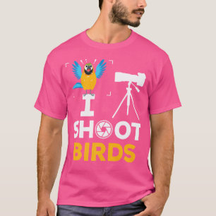 Mens I Shoot Birds - Rolig Fågel Foto För Fotograf T Shirt