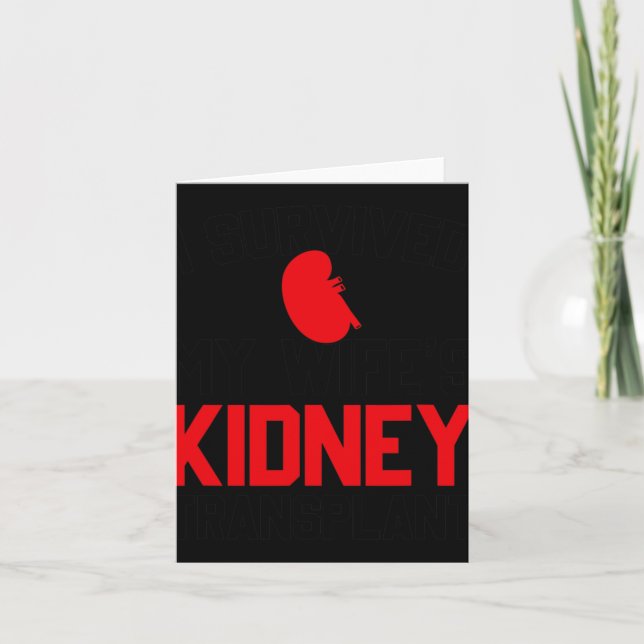 Mens I Survived My Wife's Kidney Transplant, New K Kort (Framsida)