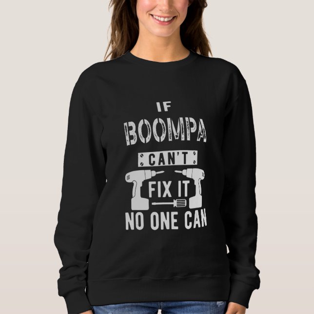 Mens If Boompa Can't Fix It Special Grandfather Gr T Shirt (Framsida)
