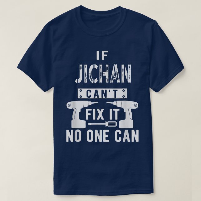 Mens If Jichan Can't Fix It Japan Japanese Grandfa T Shirt (Design framsida)