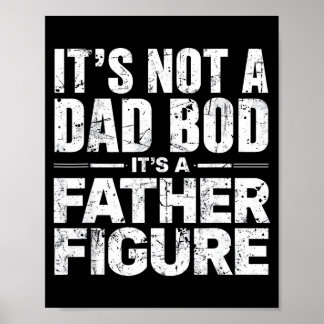Mens Inte En Pappa BOD En Fadersfigur Fars Dag Poster