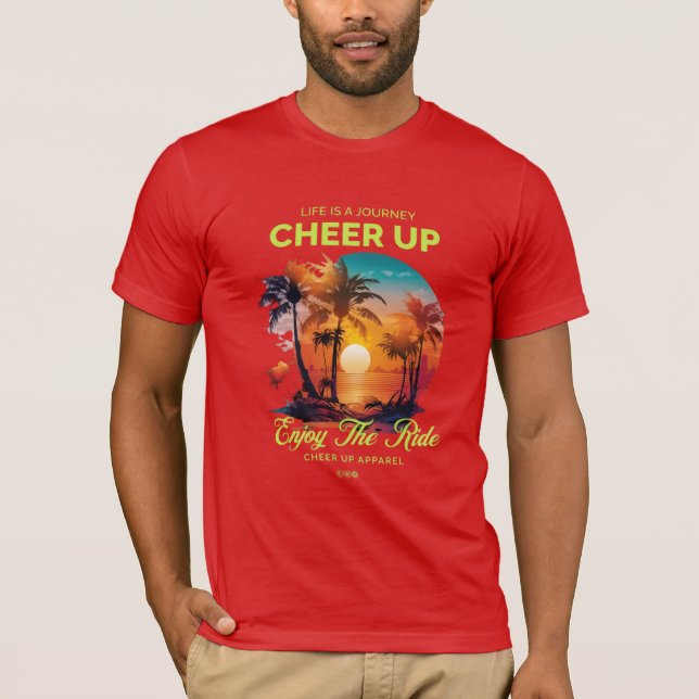 MEN'S LIFE'S JOURNEY CHEER UP TEE (Framsida)