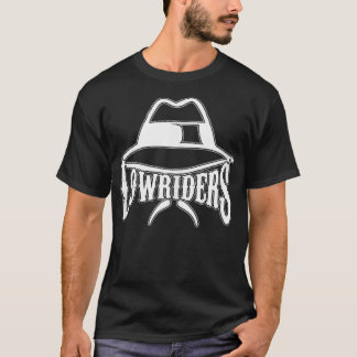 Mens Lowrider Hat LA Chicano Cholo Los Angeles Low T Shirt