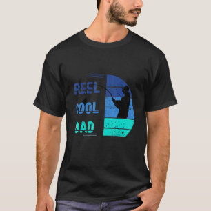 Mens Mens Riktigt Cool Pappa Fiskare Pappa Fars Da T Shirt