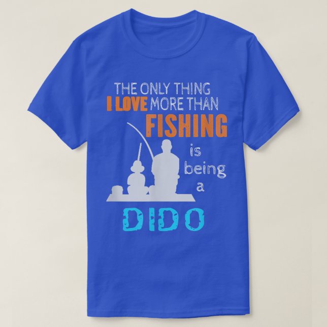 Mens More Than Love Fishing Dido Ukraine Ukrainian T Shirt (Design framsida)