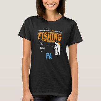 Mens More Than Love Fishing Pa Special Grandpa T Shirt
