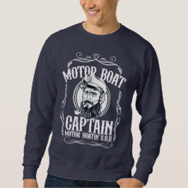 Men's Motor Boat Captain shirt Lång Ärmad Tröja