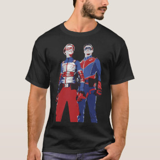 Mens My Favorite Captain Man And Kid Danger Linear T Shirt
