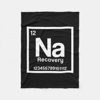 Mens na element narcotics anonymous recovery sober fleecefilt