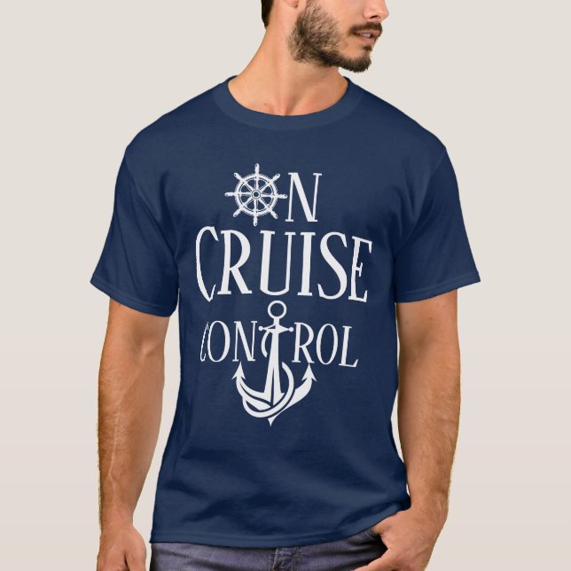 Men's On Cruise Control T-Shirt (Framsida)