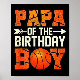 Mens pappa till födelsedagsbarnet basket pappa da poster