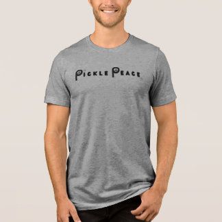 Mens Plain Pickle Peace T Shirt
