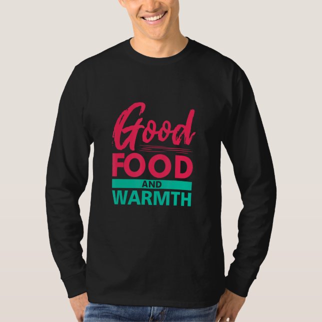 Mens Plant Based Food  Good Mood Go Vegan T Shirt (Framsida)