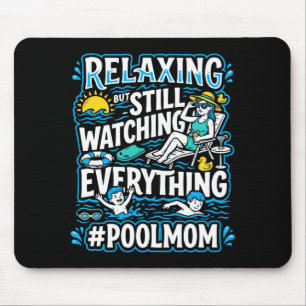 Mens pool mamma simmande mamma simmare mamma mammo musmatta