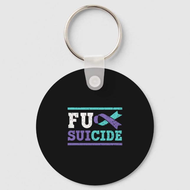 Mens prevention awareness mental health depression nyckelring (Framsida)