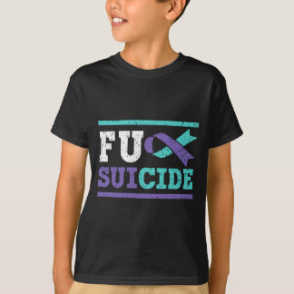 Mens prevention awareness mental health depression t shirt