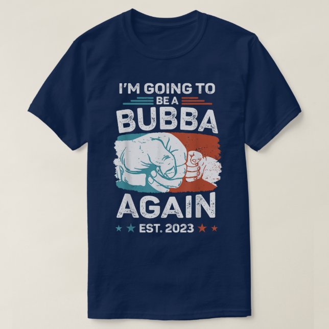 Mens Promoted To Bubba Again Est 2023 Pregnancy An T Shirt (Design framsida)