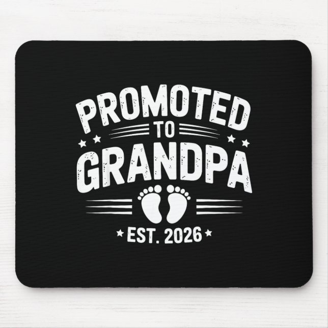 Mens Promoted To Grandpa Est 2026 New Grandpa Preg Musmatta (Framsidan)