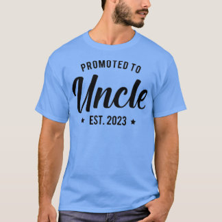 Mens Promoted to Uncle 2023 T Shirt
