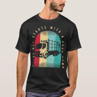 Mens Recycling Truck Driver Saying For A Driver Of T Shirt