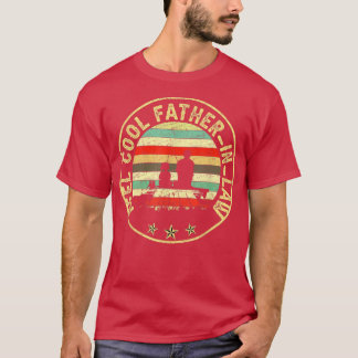 Mens Reel Cool Father In Law s Vintage Fisherman F T Shirt