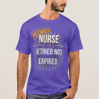 Mens Retired Nurse Retirement Gift for Nurses T Shirt