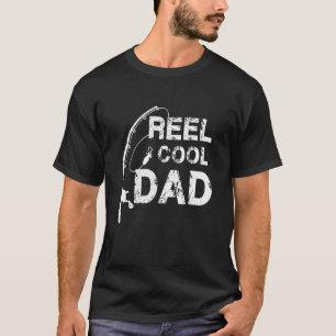 Mens Riktigt Cool Pappa Fiske Fars Dag Papa Pappa T Shirt