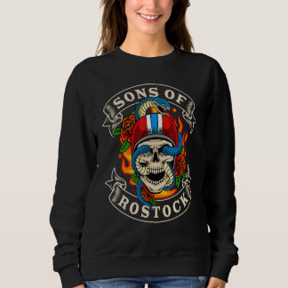 Mens Rostock Biker Sons of Rostock T Shirt