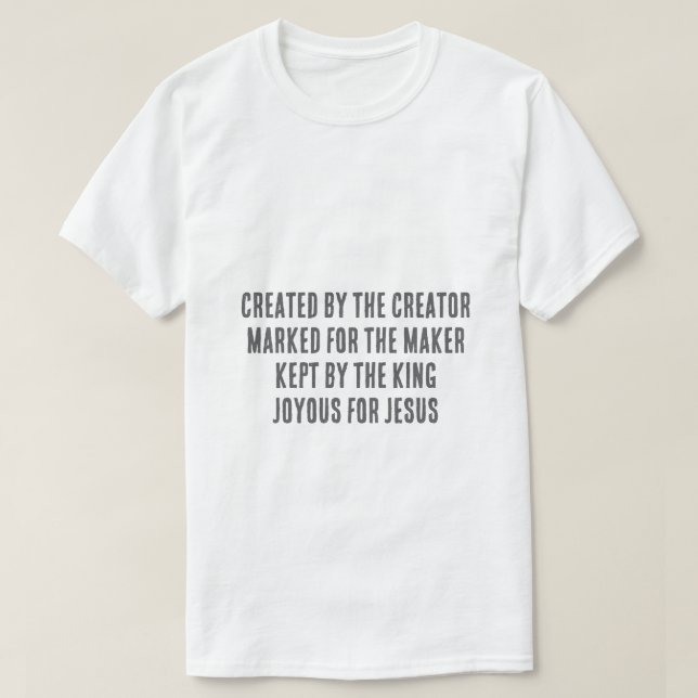 Men's shirt t (Design framsida)