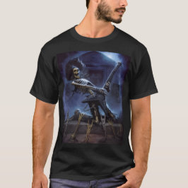 men's skeleton rockin' t-shirt