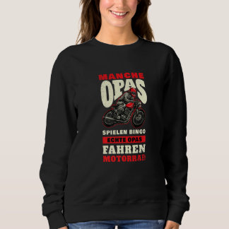 Mens Some Grandpas Play Bingo Real Grandpas Motorb T Shirt