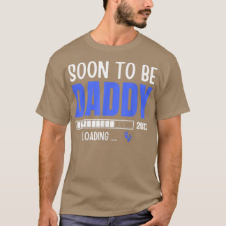 Mens Soon To Be Daddy Est T Shirt
