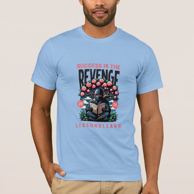 MEN'S SUCCESS REVENGE LESSONS LEARN JERSEY TEE (Framsida)