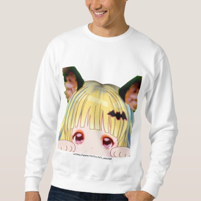 Men's Sweatshirt【LURK】/ミカゲトレーナー【LURK】 Lång Ärmad Tröja (Framsida)