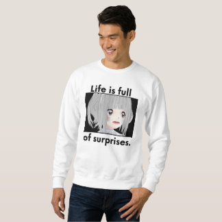 Men's Sweatshirt【surprise】/ミカゲトレーナー【surprise】 Lång Ärmad Tröja