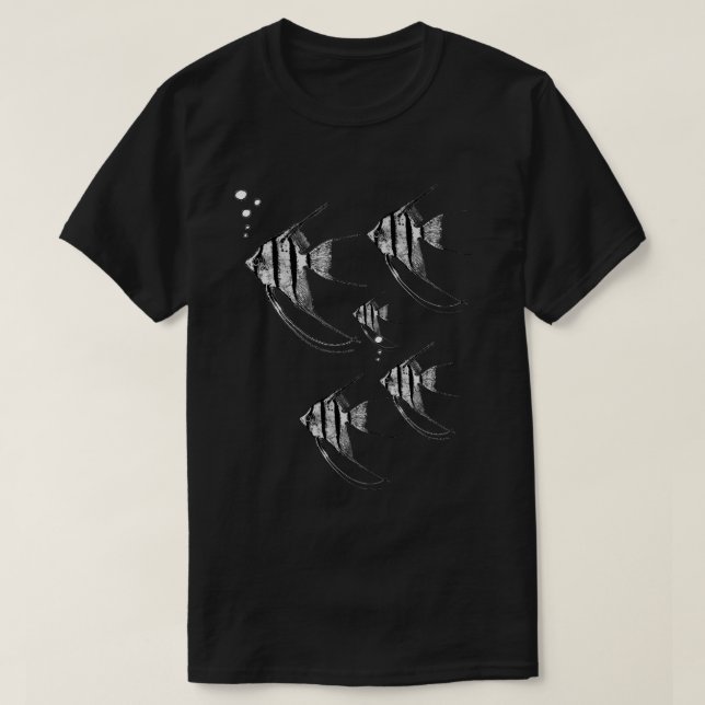 Men's T-Shirt Angel Fish (Design framsida)