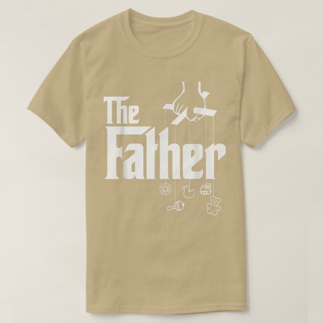 Mens The Father First Time Fathers Day, New Dad Gi T Shirt (Design framsida)