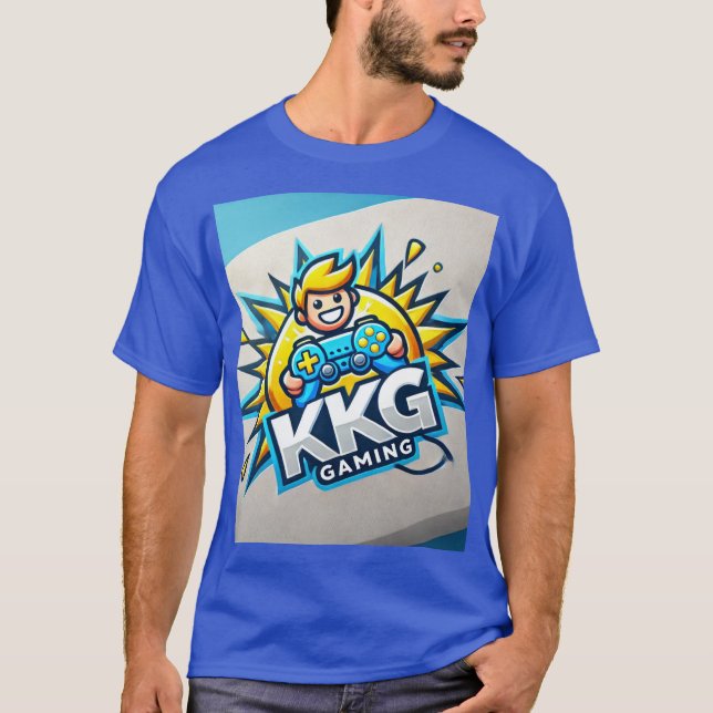 Mens The Kabluey Vault Merchandise T Shirt (Framsida)