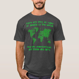 Mens There are only 10 types of people in the T Shirt