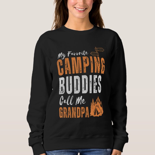 Mens This My Favorite Camping Buddies Call Me Gran T Shirt (Framsida)