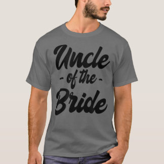 Mens Uncle of the Bride Distressed T Shirt