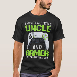 Mens Uncle Video Game Gamer Funnyshirts Men Gaming T Shirt