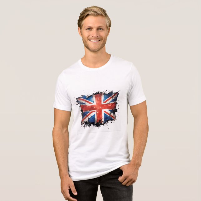 Men's union jack t shirt (Framsida Full)