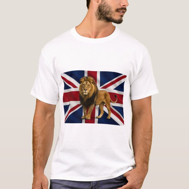 Men's union jack t shirt (Framsida)