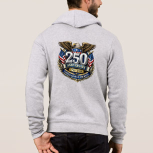 Mens USA 250-årsjubileum Hoodie T Shirt