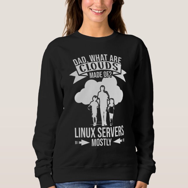 Mens What Are Clouds Made Of  Linux Cloud Computin T Shirt (Framsida)