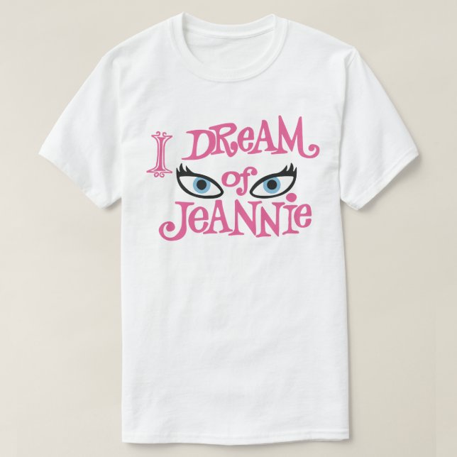 Mens Womens Dream of Jeannie Lucky Gift T Shirt (Design framsida)