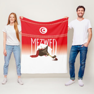 Mensade - tunisiska säckpipor fleecefilt